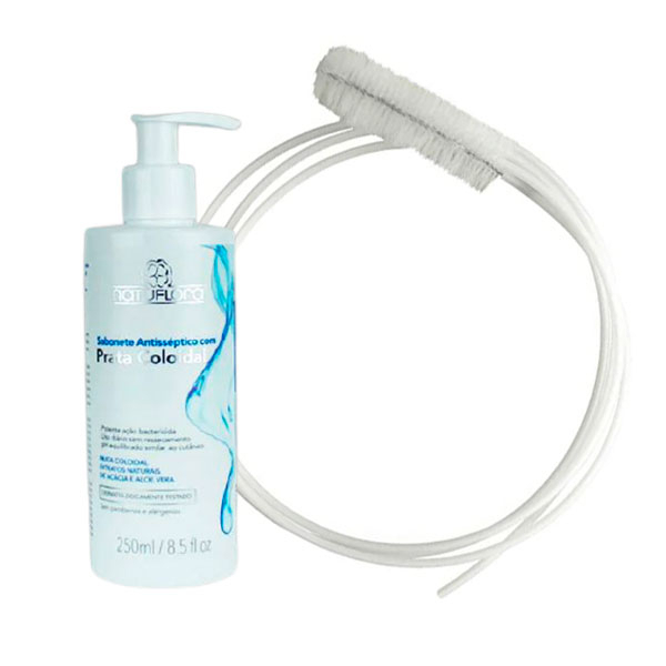 Kit Higiene Básica de Sabonete Antisséptico com Prata Coloidal