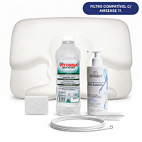 Kit de Higiene e Conforto com Sabonete Antisséptico com Prata Coloidal