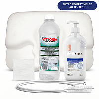 Kit de Higiene e Conforto com Sabonete Neutro Antibacteriano HidraMais