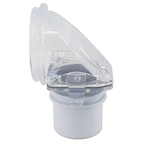 Cotovelo com Válvula de exalação para máscaras faciais ComfortGel Full e ComfortFull 2 Respironics