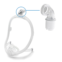 Cotovelo com conector para máscara DreamWear e DreamWisp - Philips Respironics