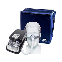 Kit CPAP Ecostar Automático + Máscara nasal Wisp + Umidificador