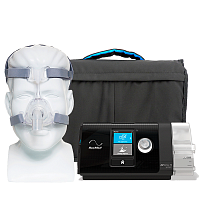Kit CPAP automático AirSense 10 AutoSet com Umidificador e Mirage FX