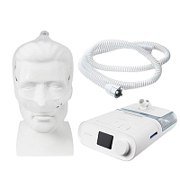 CPAP automático DreamStation com Umidificador + DreamWear + Traqueia Aquecida 