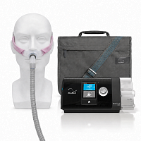 Kit CPAP AirSense 10 Elite com Umidificador e Máscara Nasal Swift FX Feminina