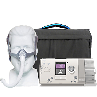 Kit CPAP Automático AirSense 10 AutoSet For Her com Umidificador e Máscara Nasal Wisp 