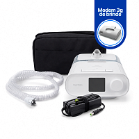 Kit CPAP Automático DreamStation com Umidificador e Traqueia Aquecida 