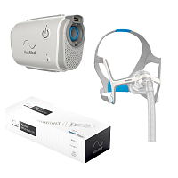 Kit CPAP Automático Portátil AirMini e Máscara AirTouch N20 - Resmed