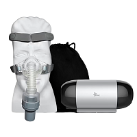 Kit CPAP Portátil Automático Mini M1 e Máscara Nasal iVolve N5H - BMC