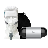 Kit CPAP Portátil Automático Mini M1 e Máscara Nasal P2H - BMC