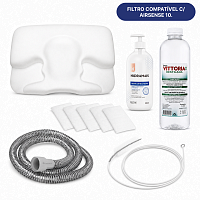 Kit de Higiene e Conforto com Sabonete Antisséptico com Prata Coloidal + Traqueia Original SlimLine