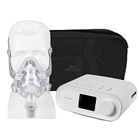 Kit CPAP Automático DreamStation e Máscara facial AirTouch F20