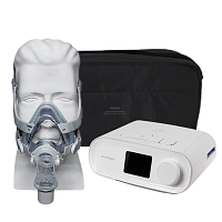 Kit CPAP Automático DreamStation e Máscara Facial AirTouch F20 For Her