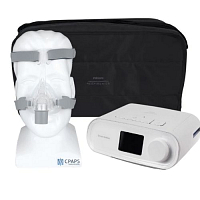 Kit CPAP automático DreamStation + Máscara iVolve N4