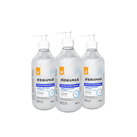 Kit com 3 Sabonetes Neutros Antibacterianos 500ml – HidraMais