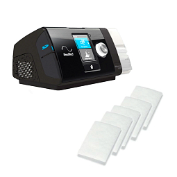 Kit 12 filtros para CPAP S9, AirStart, AirSense 10 e VPAP AirCurve