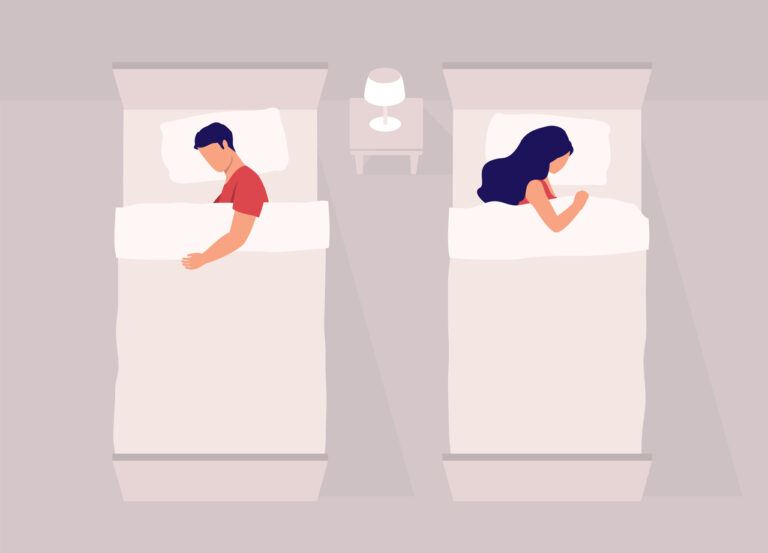 Divórcio do sono: dormir separado é bom para o casal?